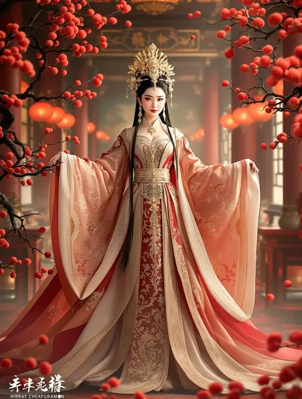 红果短剧短剧《皇后她只想登基》竖版封面海报